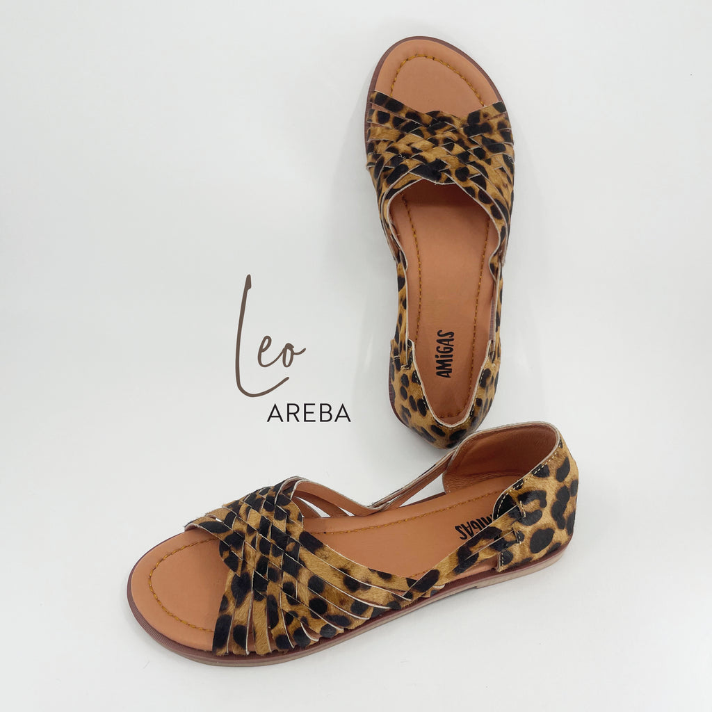 Sandalen Sommer Leo Print