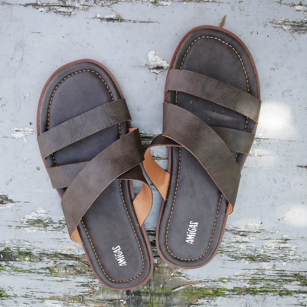 Brown Männersandalen