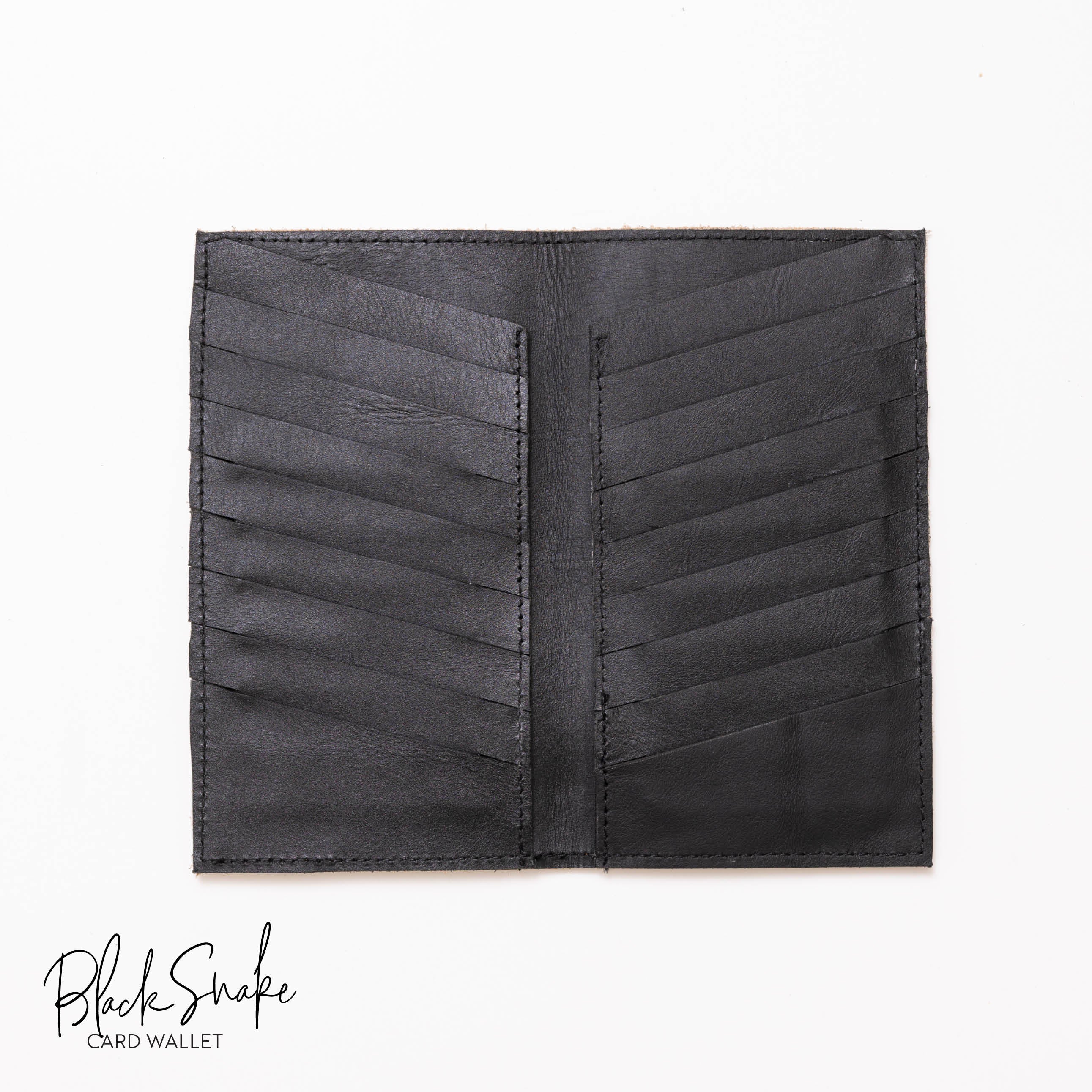 AMiGAS Card Wallet Black Snake