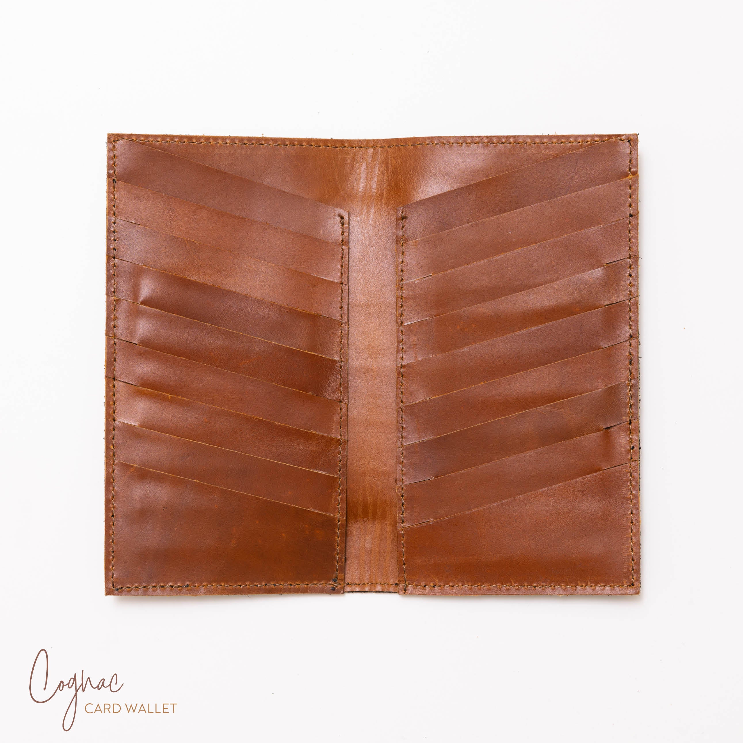 AMiGAS Card Wallet Cognac