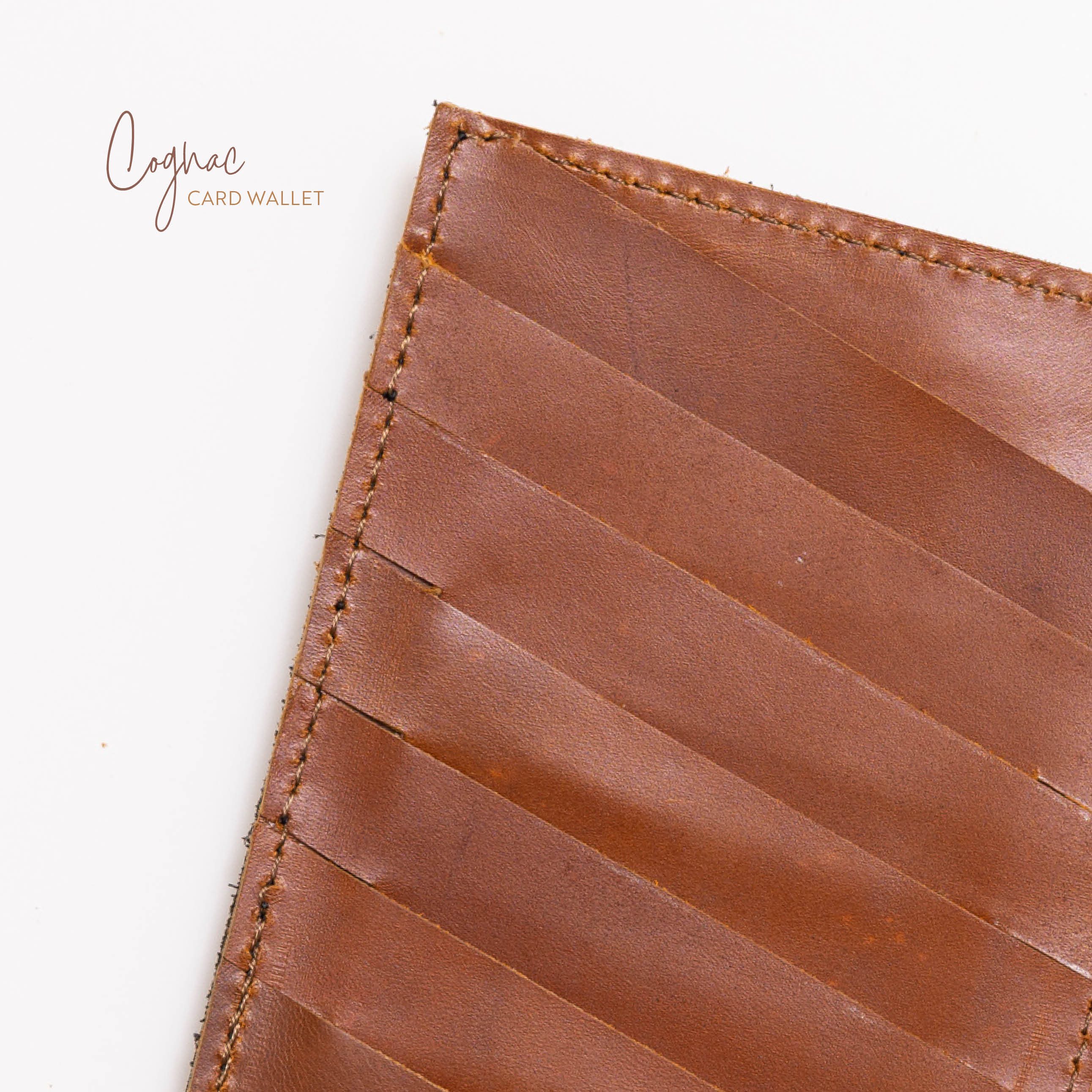 AMiGAS Card Wallet Cognac