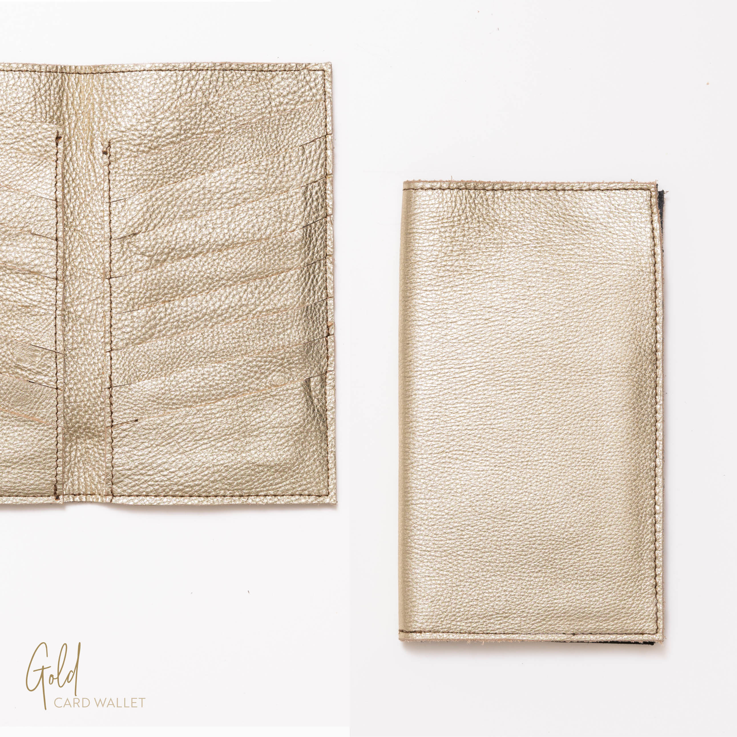 AMiGAS Card Wallet Gold