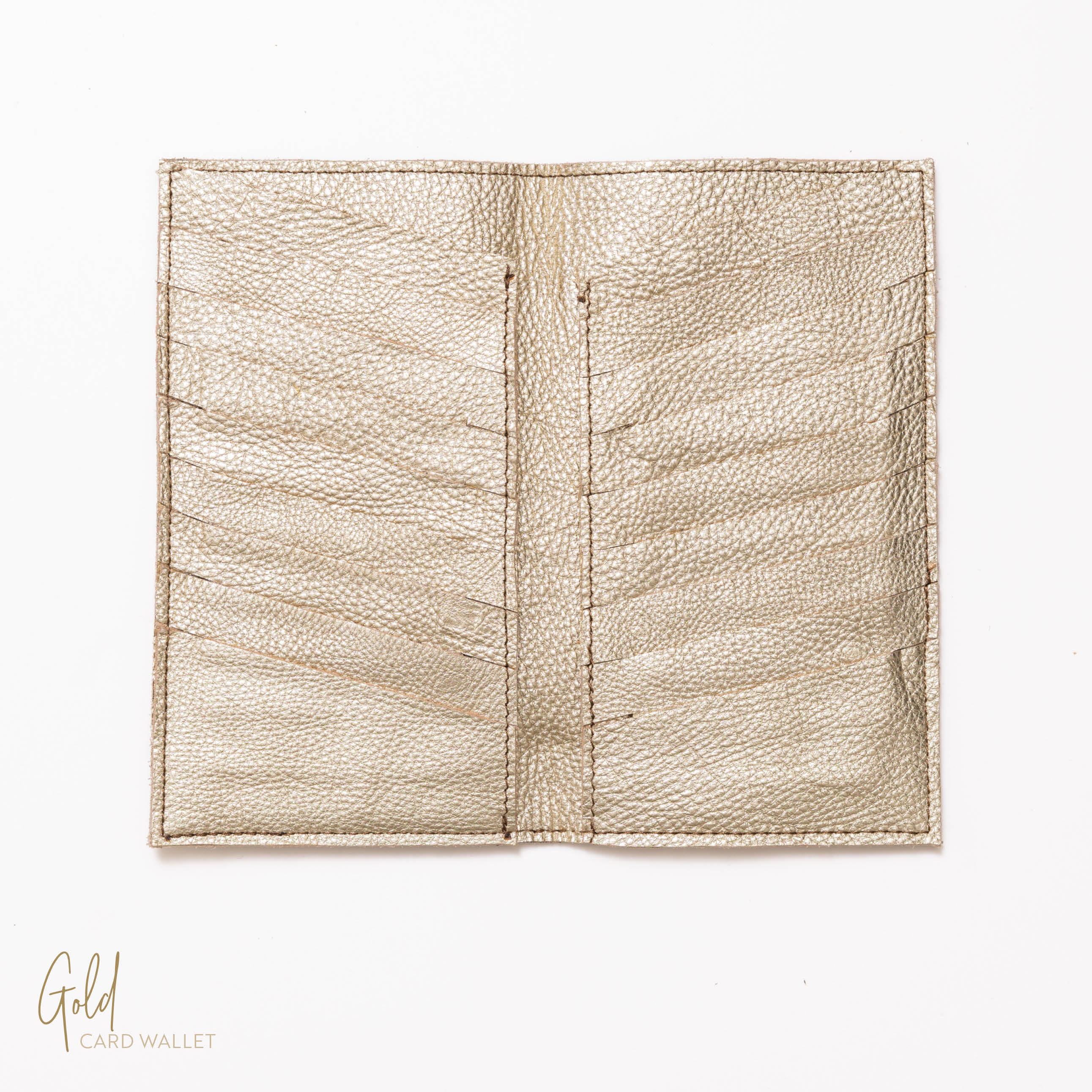 AMiGAS Card Wallet Gold