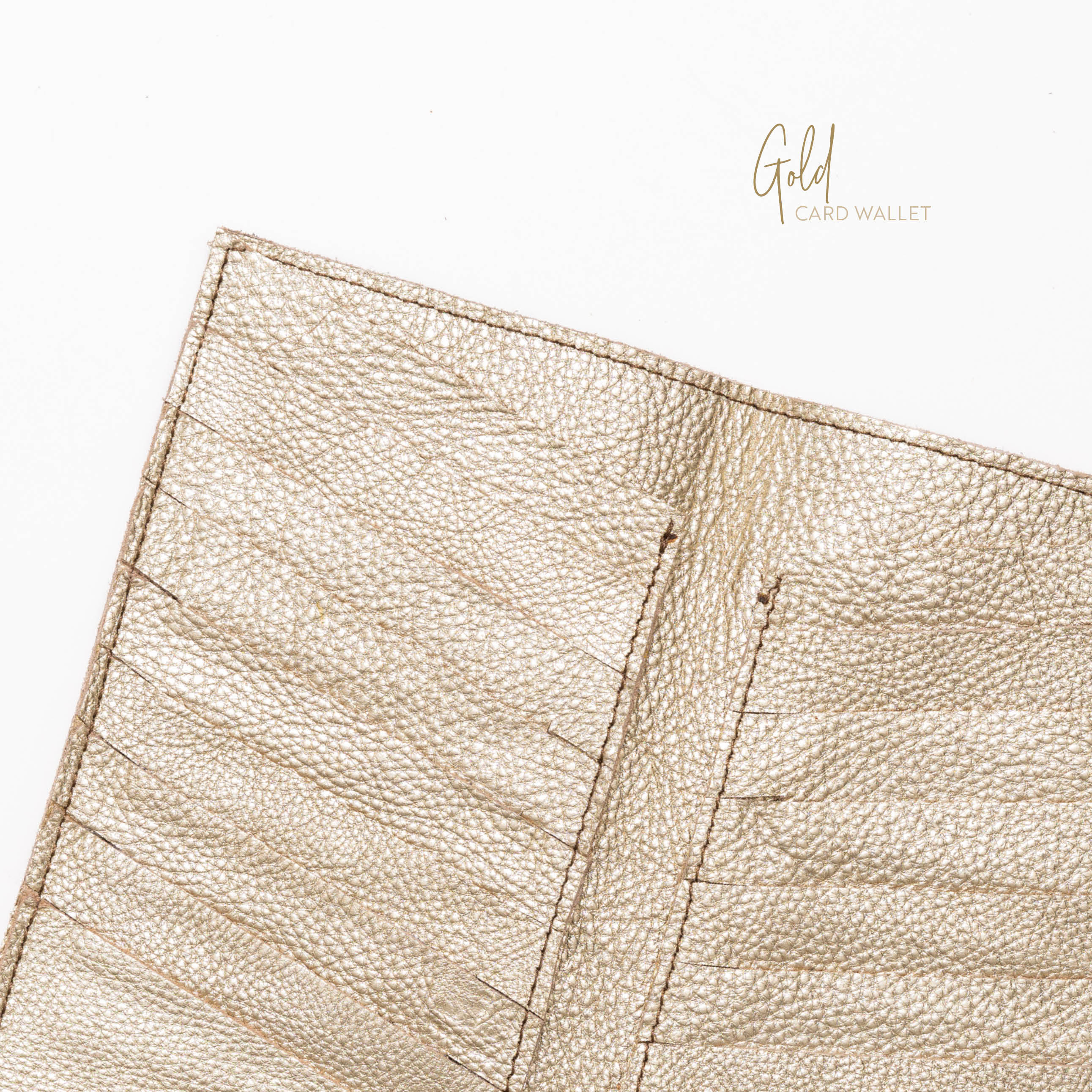 AMiGAS Card Wallet Gold