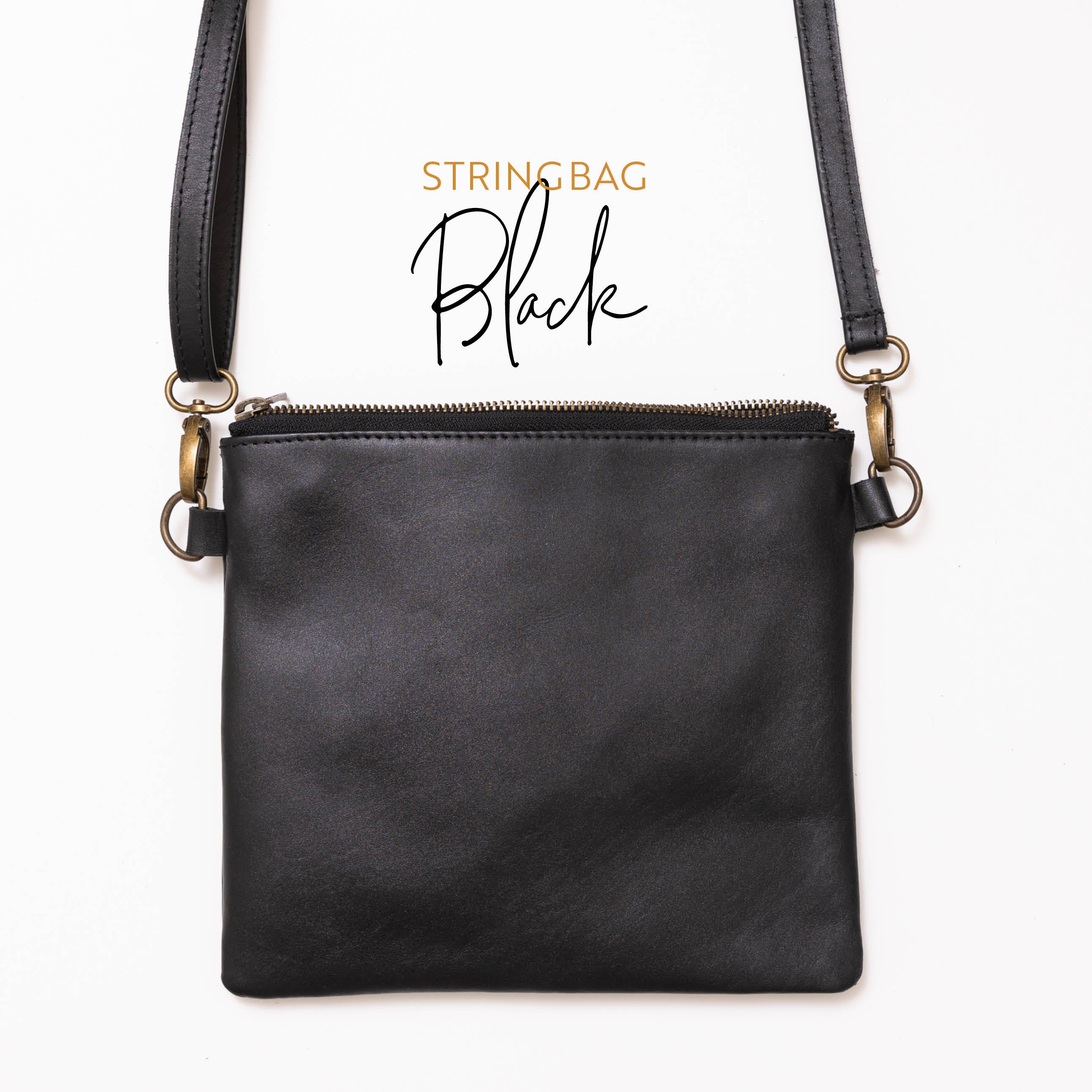 AMiGAS String Bag Black