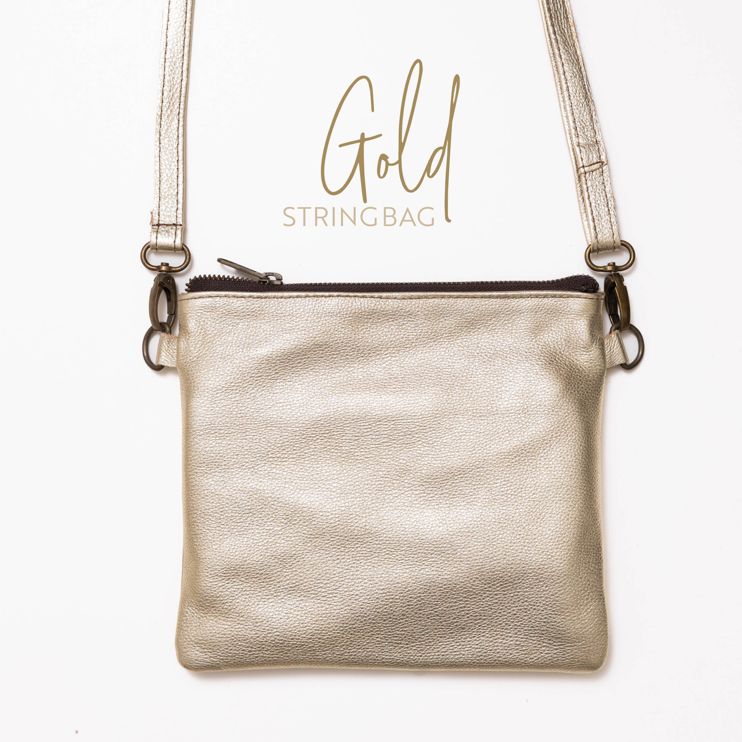 AMiGAS String Bag Gold